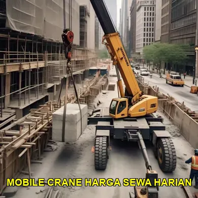 mobile crane harga sewa harian